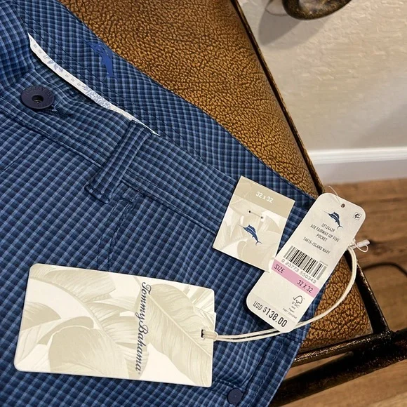 Brand New Tommy Bahama Ace Fairway 5 Pocket Island Pant Moisture Wicking UPF 30!